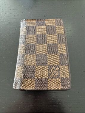 Louis Vuitton Damier Ebene Pocket Organizer